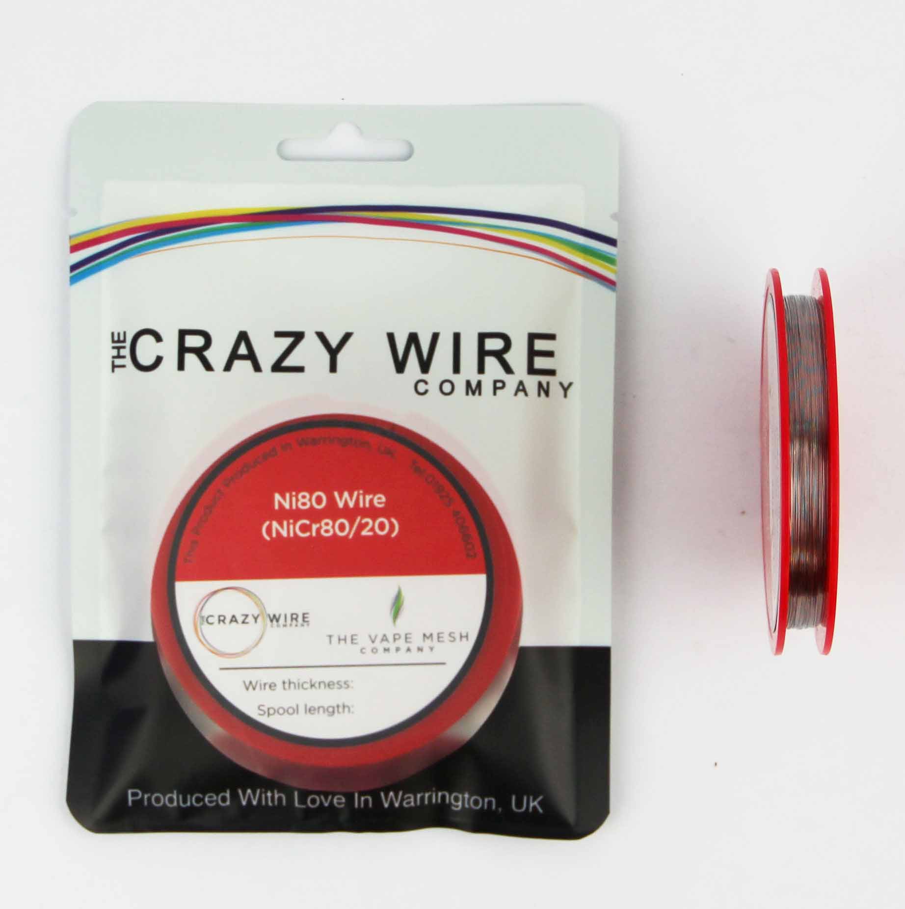 0.18mm (33 AWG) NiCr 80/20 Hot Wire Cutting | The Crazy Wire Company