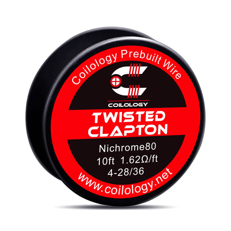 VandyVape Clapton Twisted Wire – A1, 28 AWG X2 + 32 AWG, 3 M Rolle, Für Dampfer