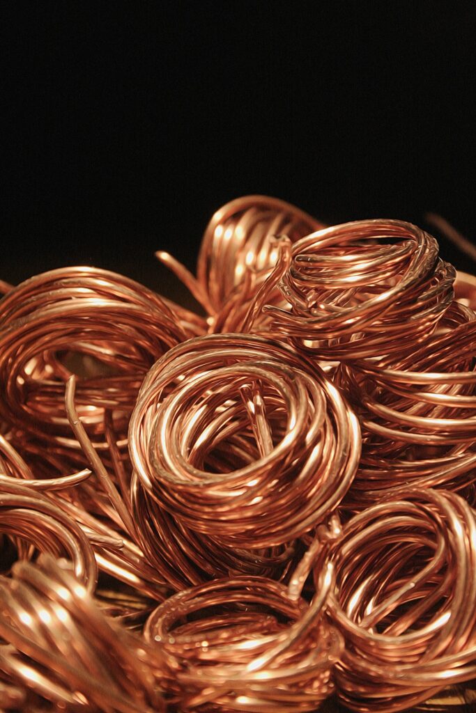 Pure Copper Wire Metal Coils