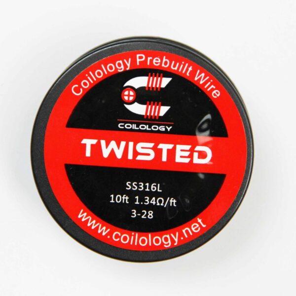 Coilology SS316L Twisted 28 AWG x 3
