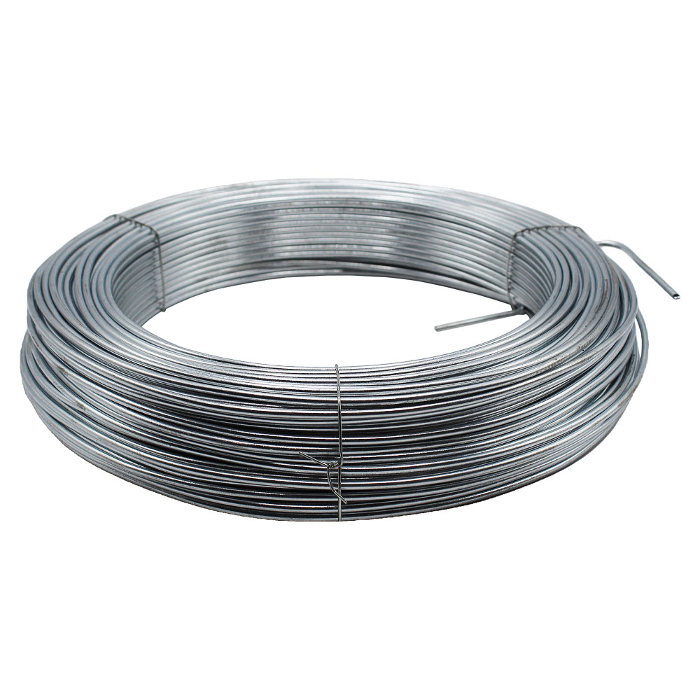 Galvanised Line Tensioning Wire | 3mm Thick Galvanized Tension Line Wire 5kg Coil (80m)