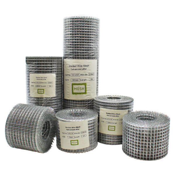 Galvanised Welded Metallic Mesh | 1/4″ Hole x 0.6mm Wire - Image 2