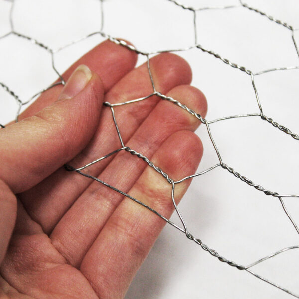Galvanised Steel Rabbit Fencing Mesh | 19mm Hole (50m x 1200mm Roll) - Image 2