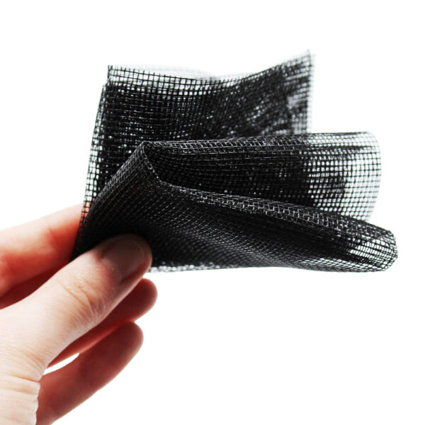 Black Fibreglass Woven Wire Fabric Mesh | 18 x 16 Holes Per Inch x 0.28mm Wire - Image 2