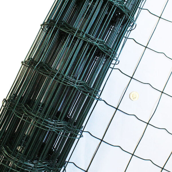 Green PVC Welded Fencing Mesh | 100mm & 50 x 100mm Hole Mesh - Image 6