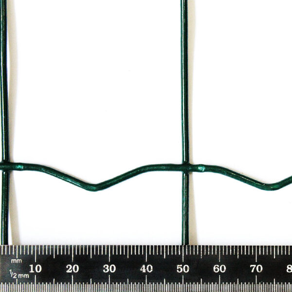 Green PVC Welded Fencing Mesh | 100mm & 50 x 100mm Hole Mesh - Image 9