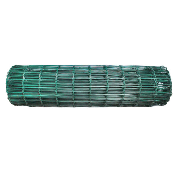 Green PVC Welded Fencing Mesh | 100mm & 50 x 100mm Hole Mesh - Image 12