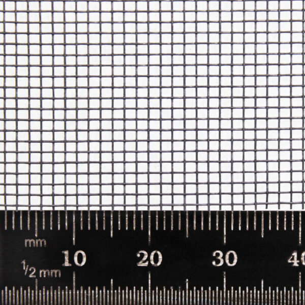 Grey Fibreglass Woven Wire Fabric Mesh | 18 x 16 Holes Per Inch x 0.28mm Wire