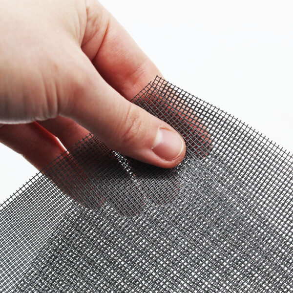 Grey Fibreglass Woven Wire Fabric Mesh | 18 x 16 Holes Per Inch x 0.28mm Wire - Image 4
