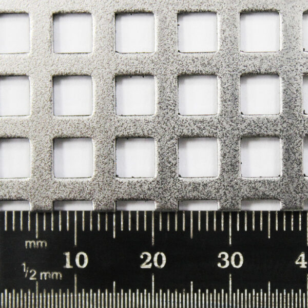 Mild Steel Perforated Sheet Metal | Steel Square Hole Pattern