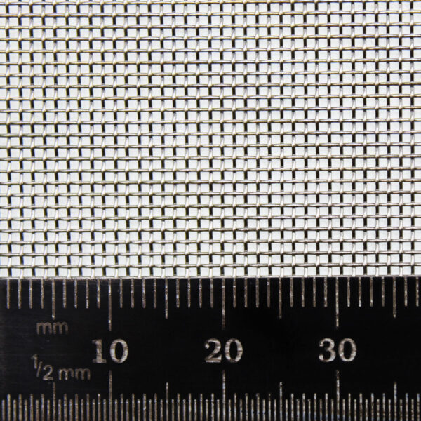 Medium Fine Stainless Metallic Mesh Wire Gauze | 0.5mm Hole Size