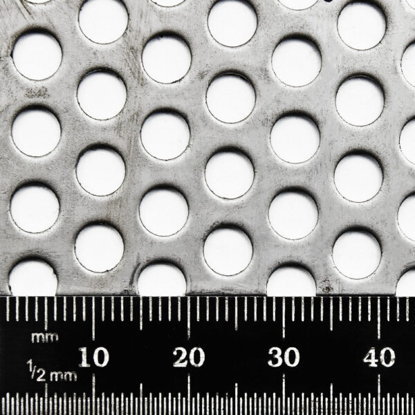 304 Stainless Perforated Sheet Metal | Round Hole Pattern