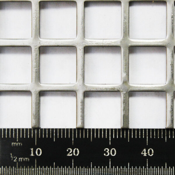 304 Stainless Perforated Sheet Metal | Square Hole Pattern