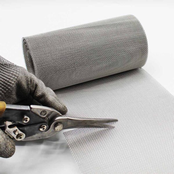 1mm Stainless Steel Metallic Mesh Wire Gauze | Short Width & Long Length Rolls - Image 3