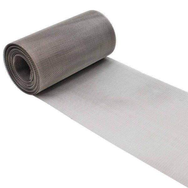 1mm Stainless Steel Metallic Mesh Wire Gauze | Short Width & Long Length Rolls