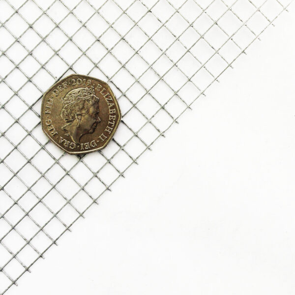 Galvanised Welded Metallic Mesh | 1/4″ Hole x 0.6mm Wire - Image 5