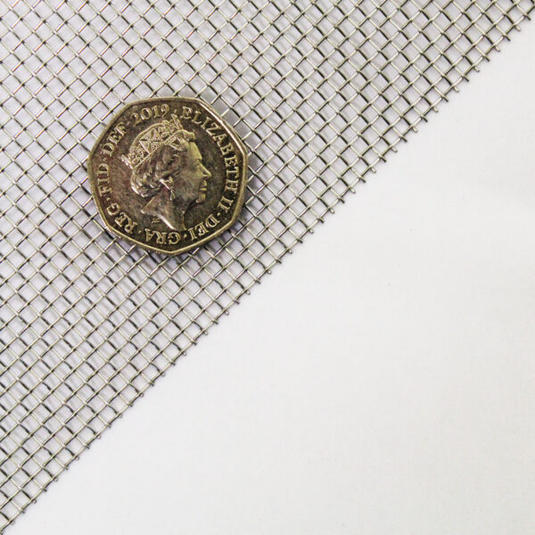 2mm Aluminium Metallic Mesh Wire Gauze | Short Width & Long Length Rolls - Image 2