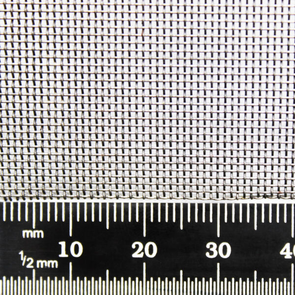 Plain Mild Steel Woven Metallic Mesh | Fine To Coarse Options