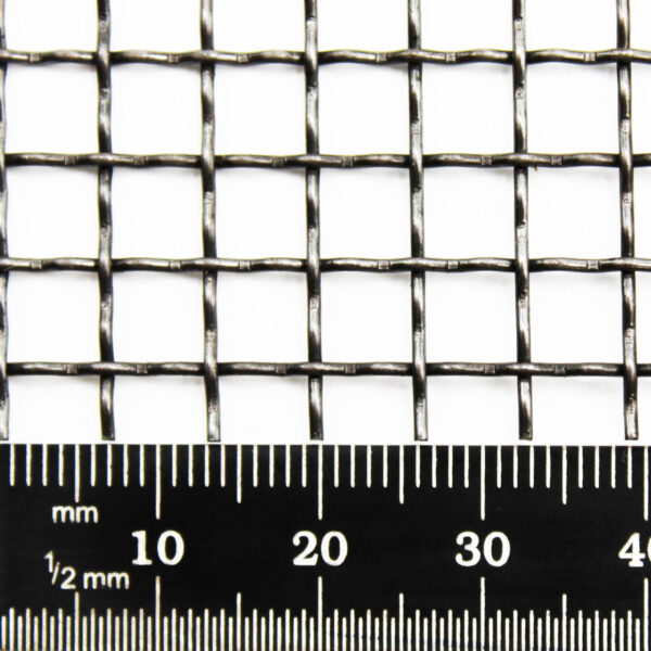 Plain Mild Steel Woven Metallic Mesh | Heavy Duty Options